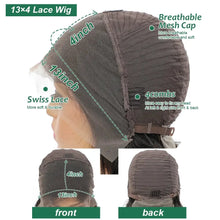 Load image into Gallery viewer, Chocolate Brown Bob Lace Front Wig - LaBella&#39;s Dazzle
